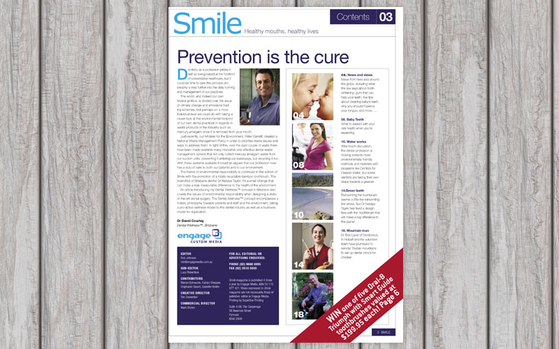 Smile magazine – ‘Prevention is the Cure’